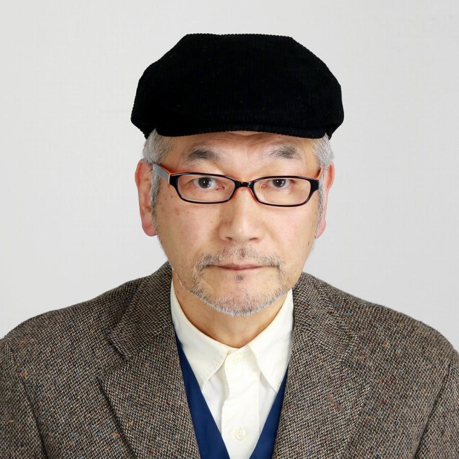 秋冬 ハンチング 帽子 メンズ レディース コーデュロイ 無地 綿100