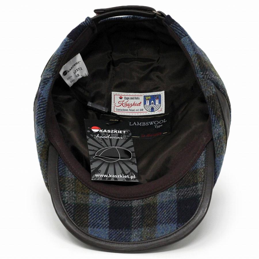 ハンチング 大きいサイズ メンズ 帽子 秋冬 ウール 送料無料