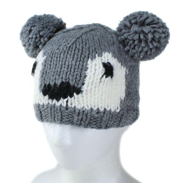 San Diego Hat ニット帽 キッズファッション 帽子 秋冬 アニマル 