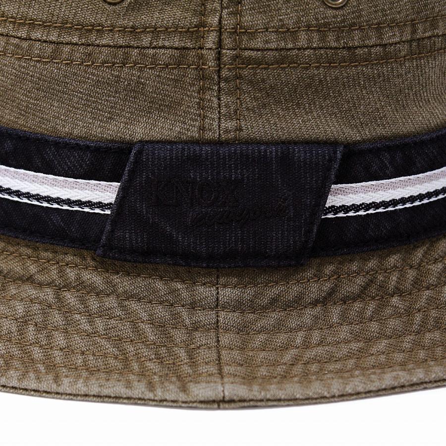 KNOX（ノックス） メンズ 帽子 サハリ ハット 日本製 ジンコード