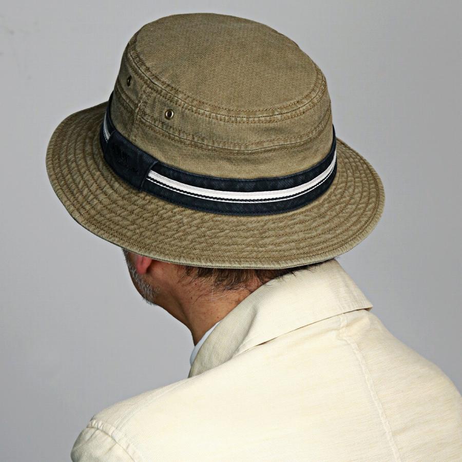 サハリハット メンズ KNOX 帽子 大きいサイズ 春夏 日本製 ジンコード バイオウォッシュ 日よけ KNOX（ノックス） メンズ 帽子 サハリ ハット 日本製 ジンコード