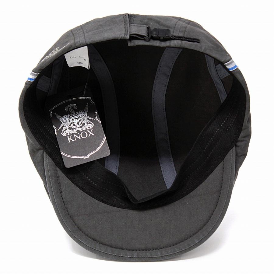 KNOX（ノックス） 帽子 メンズ ハンチング 日本製 綿100% 春夏 涼しい