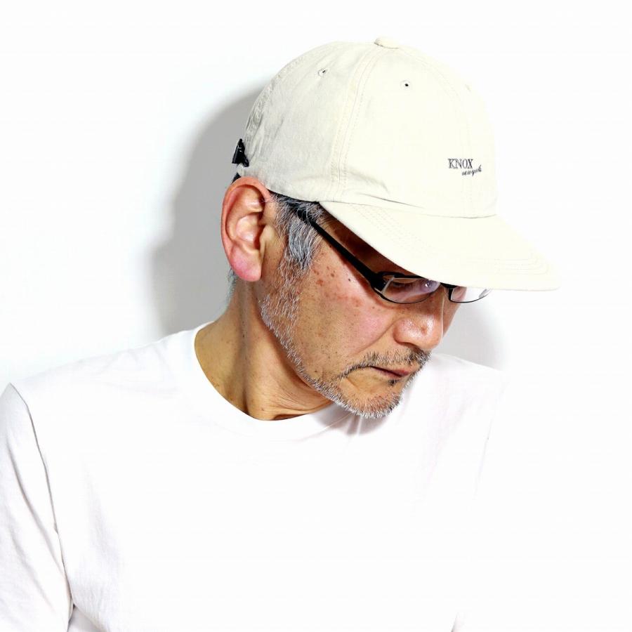 KNOX（ノックス） メンズ 帽子 日本製 春夏 キャップ 野球帽 紳士 ワン