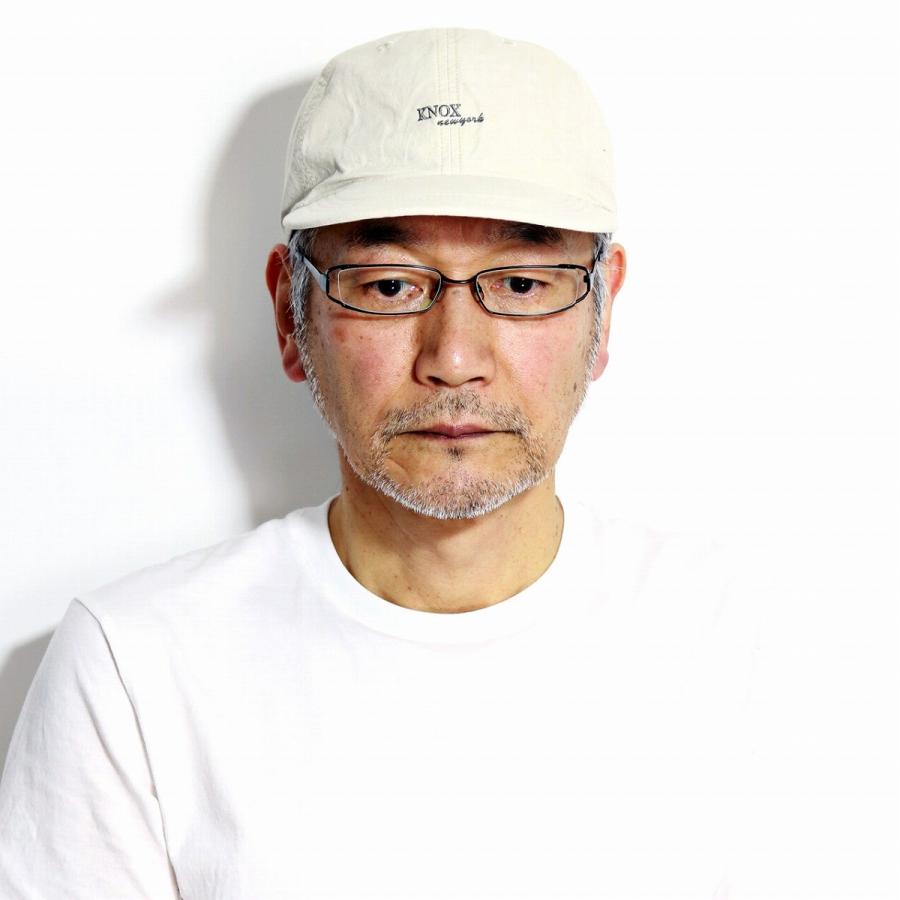 KNOX（ノックス） メンズ 帽子 日本製 春夏 キャップ 野球帽 紳士 ワン