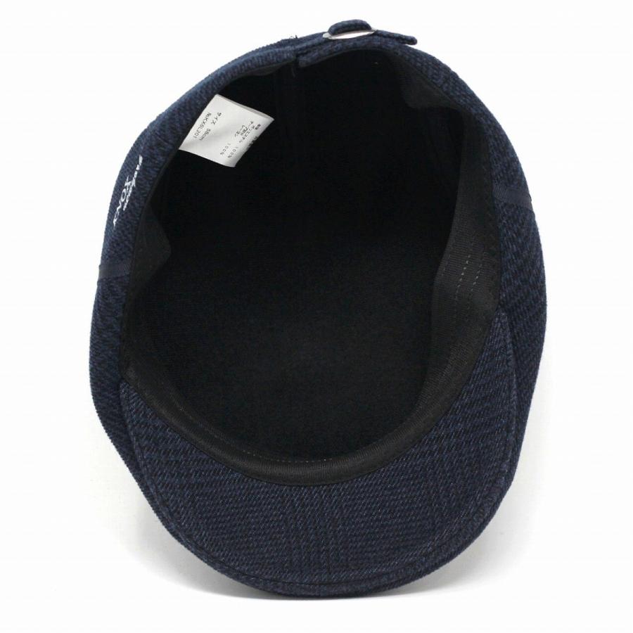 KNOX（ノックス） ハンチング メンズ グレンチェック アイビーキャップ