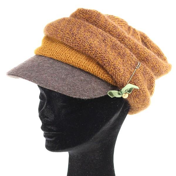 Barairo no Boushi バラ色の帽子 ニットタックキャスケット レディース