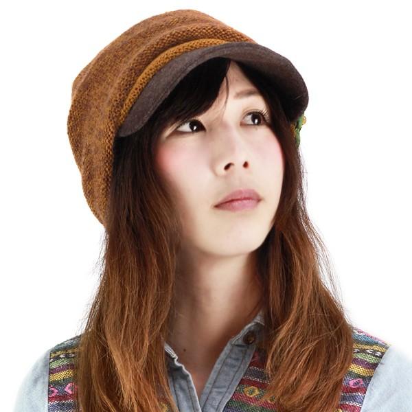 Barairo no Boushi バラ色の帽子 ニットタックキャスケット レディース