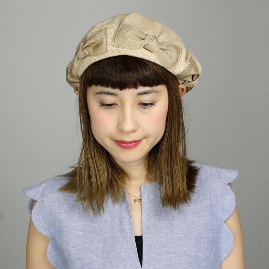 Barairo no Boushi 日本製 ベレー帽 ガーリー 春夏 コットン100