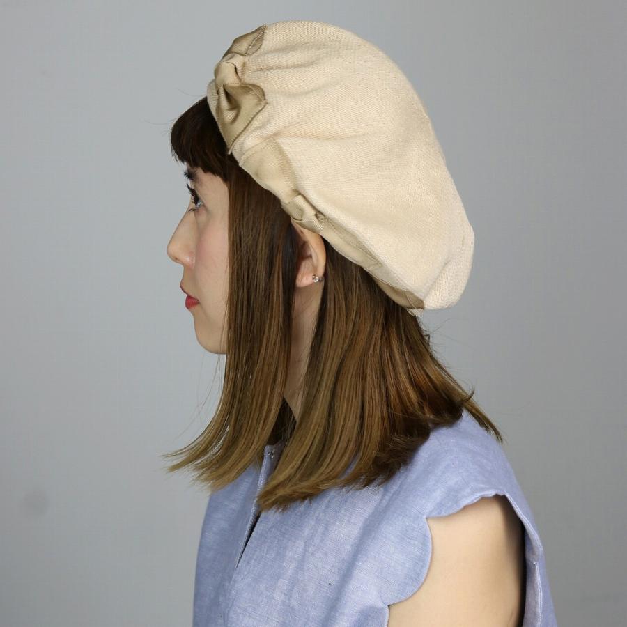 Barairo no Boushi 日本製 ベレー帽 ガーリー 春夏 コットン100