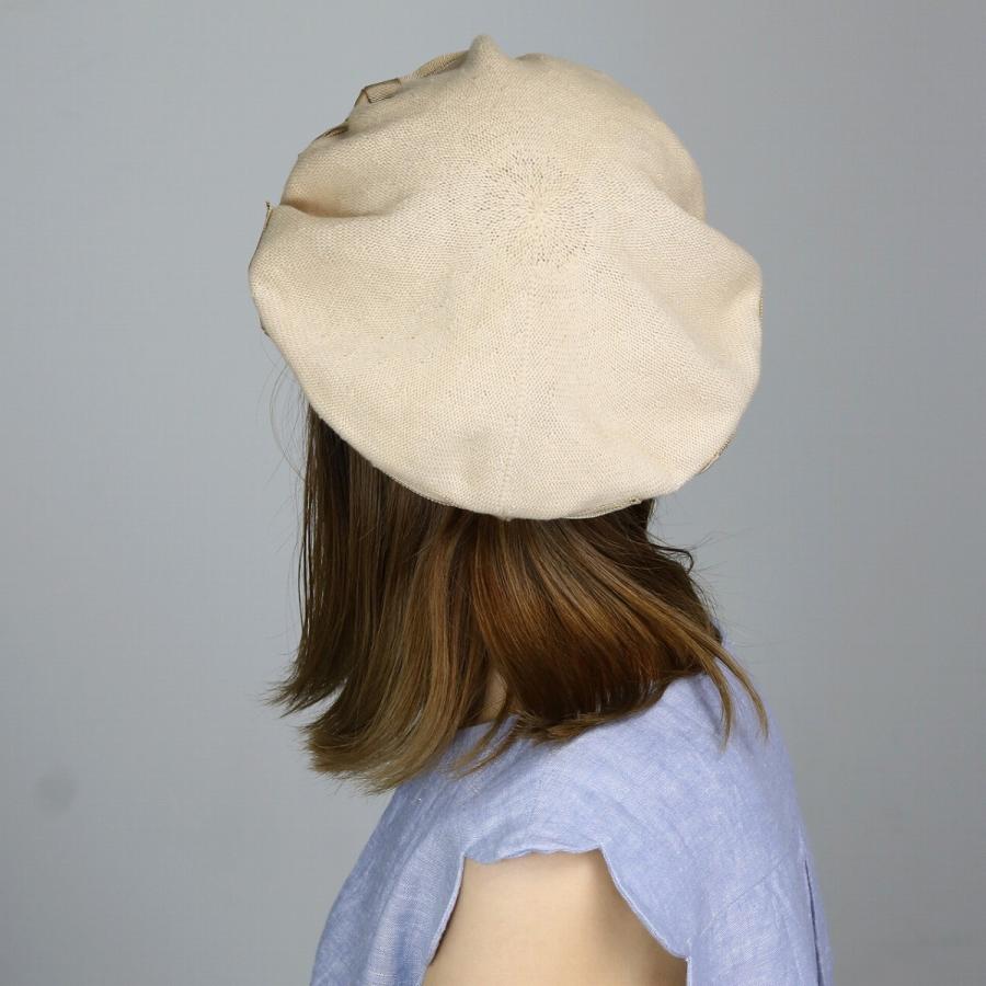 Barairo no Boushi 日本製 ベレー帽 ガーリー 春夏 コットン100