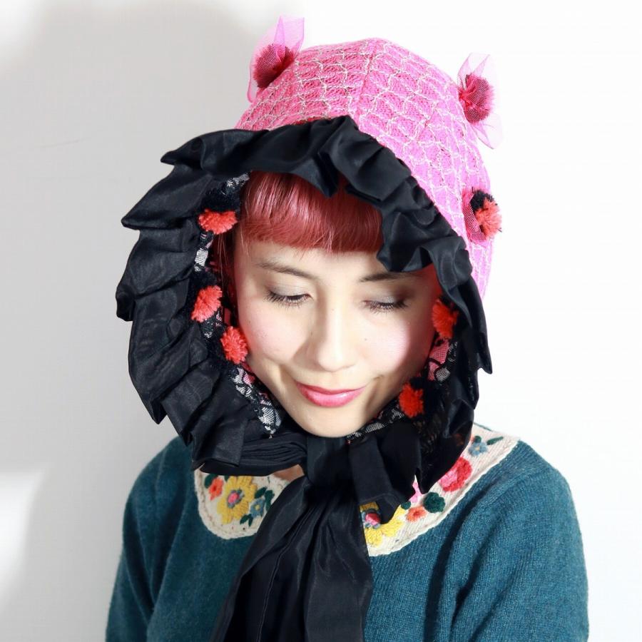 Barairo no Boushi バラ色の帽子 リバーシブル つけ襟 可愛い フリル
