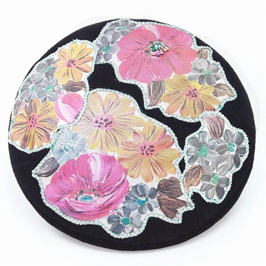 Barairo no Boushi ベレー帽 日本製 秋冬 バラ色の帽子 カトリーヌの庭