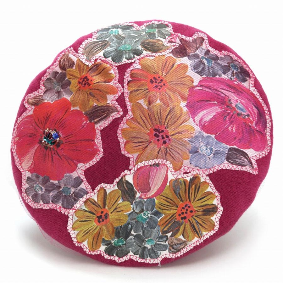 Barairo no Boushi バラ色の帽子 クルールベレー 花 ウール
