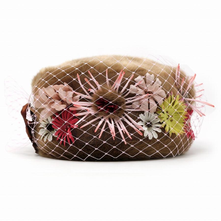 Barairo no Boushi ロシア帽 日本製 可愛い ロシアンフラワー 帽子