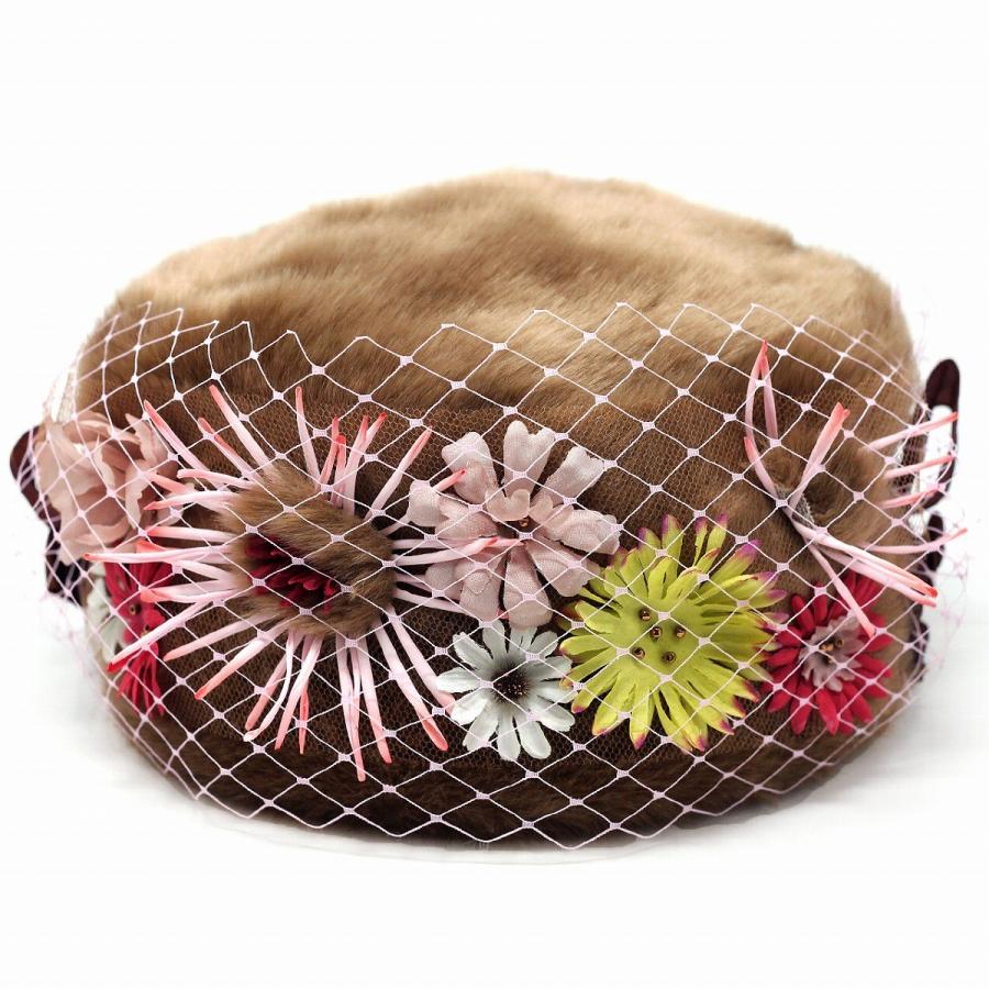ca4laバラ色の帽子 ロシアンフラワー Barairo no Boushi ロシア帽 日本製 可愛い ロシアンフラワー