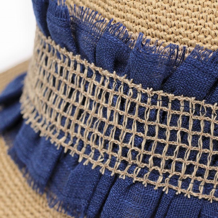 Barairo no Boushi レディース ハット つば広 春夏 春コーデ 麦わら