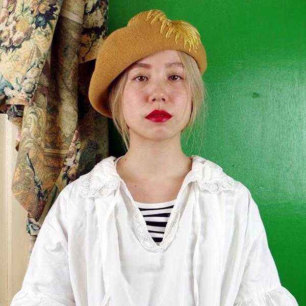 Barairo no Boushi ベレー帽 レディース 可愛い 大人 バラ色の帽子