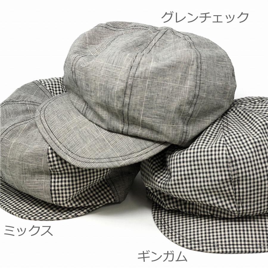 Barairo no Boushi レディース キャスケット 可愛い ハンチング 春夏