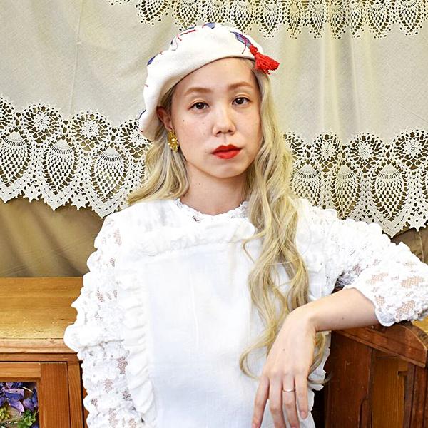 Barairo no Boushi かわいい ベレー帽 春夏用 アーガイル柄 Barairo no Boushi かわいい ベレー帽 春夏用 アーガイル柄