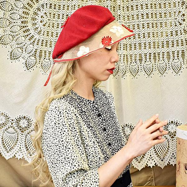 Barairo no Boushi ベレー帽 レディース 春夏 サマーベレー コットン
