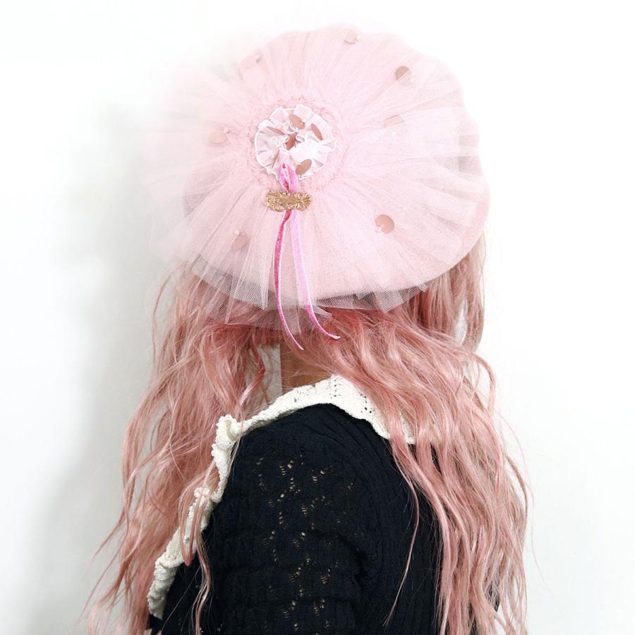 Barairo no Boushi ベレー帽 可愛い チュール 帽子 レディース Barairo no Boushi ベレー帽 可愛い チュール 帽子 レディース