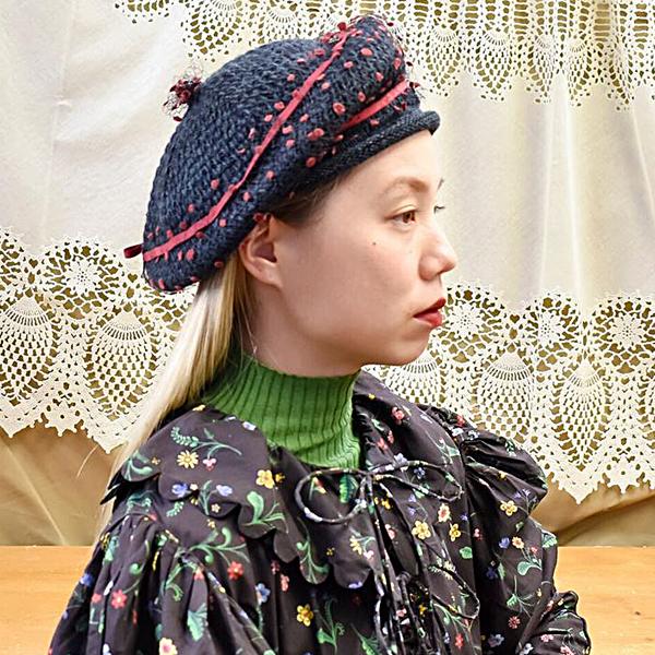 Barairo no Boushi ベレー帽 かわいい レディース 秋冬 帽子 Barairo no Boushi ベレー帽 かわいい レディース 秋冬 帽子