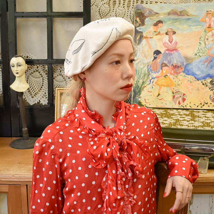 Barairo no Boushi ベレー帽 春夏 帽子 送料無料 サマーベレー バラ色