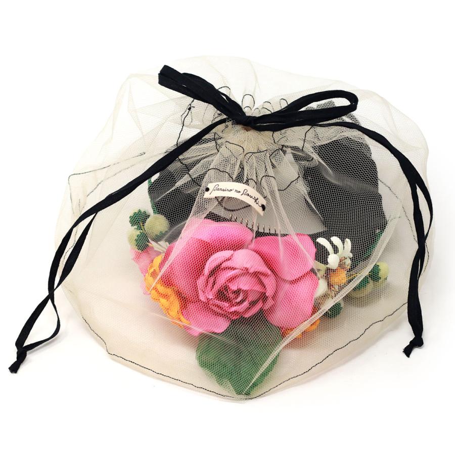 Barairo no Boushi カチューシャ 秋冬 ヘッドドレス 造花 可愛い 布花
