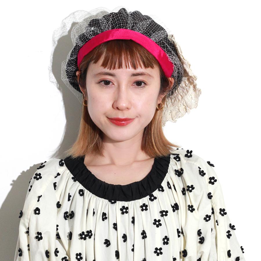 Barairo no Boushi ベレー帽 レディース フリル 春夏 帽子 Barairo no Boushi ベレー帽 レディース フリル 春夏 帽子