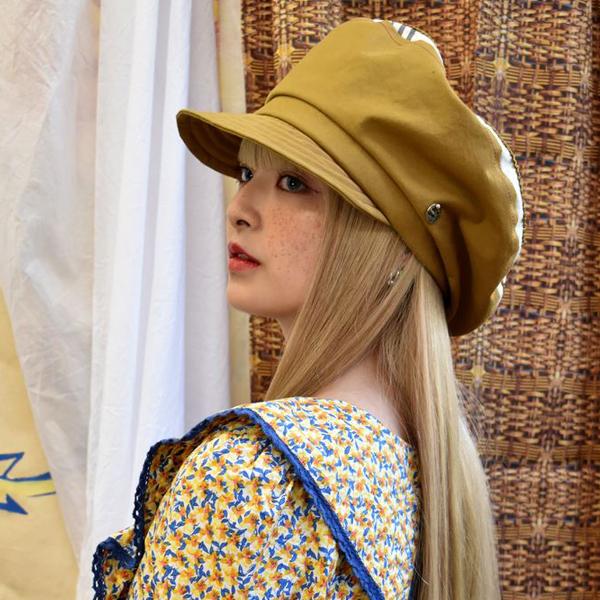 Barairo no Boushi キャスケット レディース 大きいサイズ 春夏 バラ色