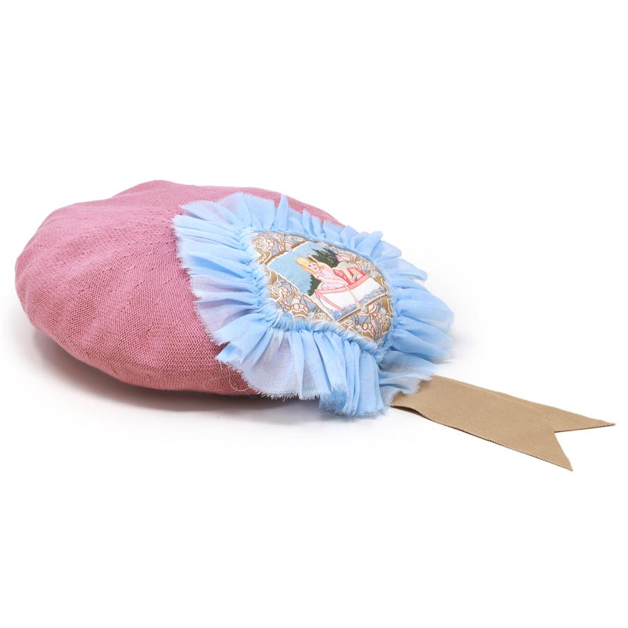 Barairo no Boushi ベレー帽 レディース 春夏 アンティークモチーフ