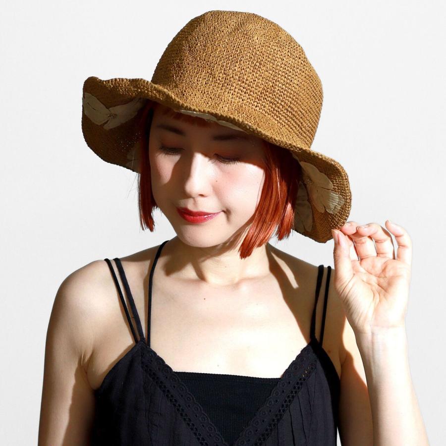 JACQUES LE CORRE ストライプ柄の広いつば麦わら帽子 JACQUES LE