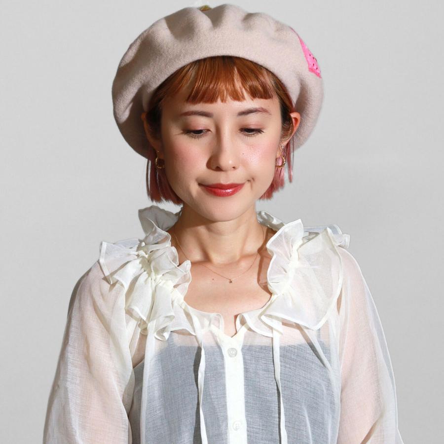 Barairo no Boushi ベレー帽 レディース 秋冬 ベレー 帽子 バラ色の