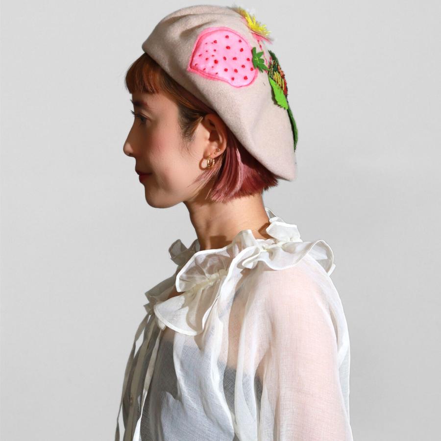 Barairo no Boushi ベレー帽 レディース 秋冬 ベレー 帽子 バラ色の