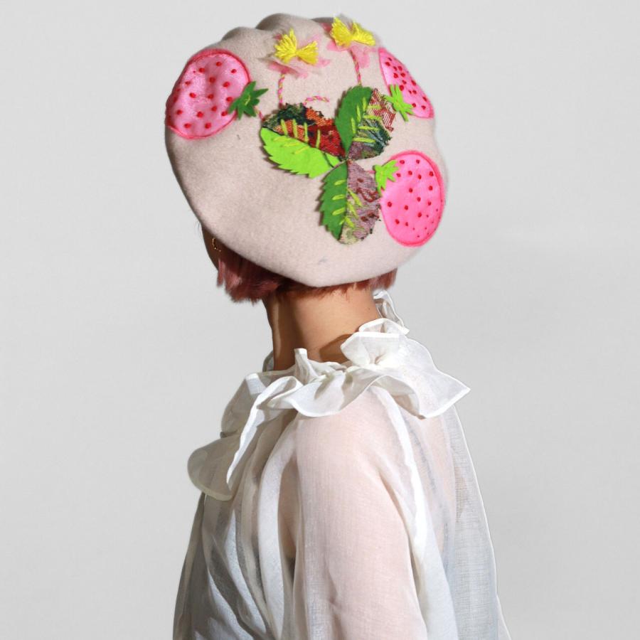 Barairo no Boushi ベレー帽 レディース 秋冬 ベレー 帽子 バラ色の