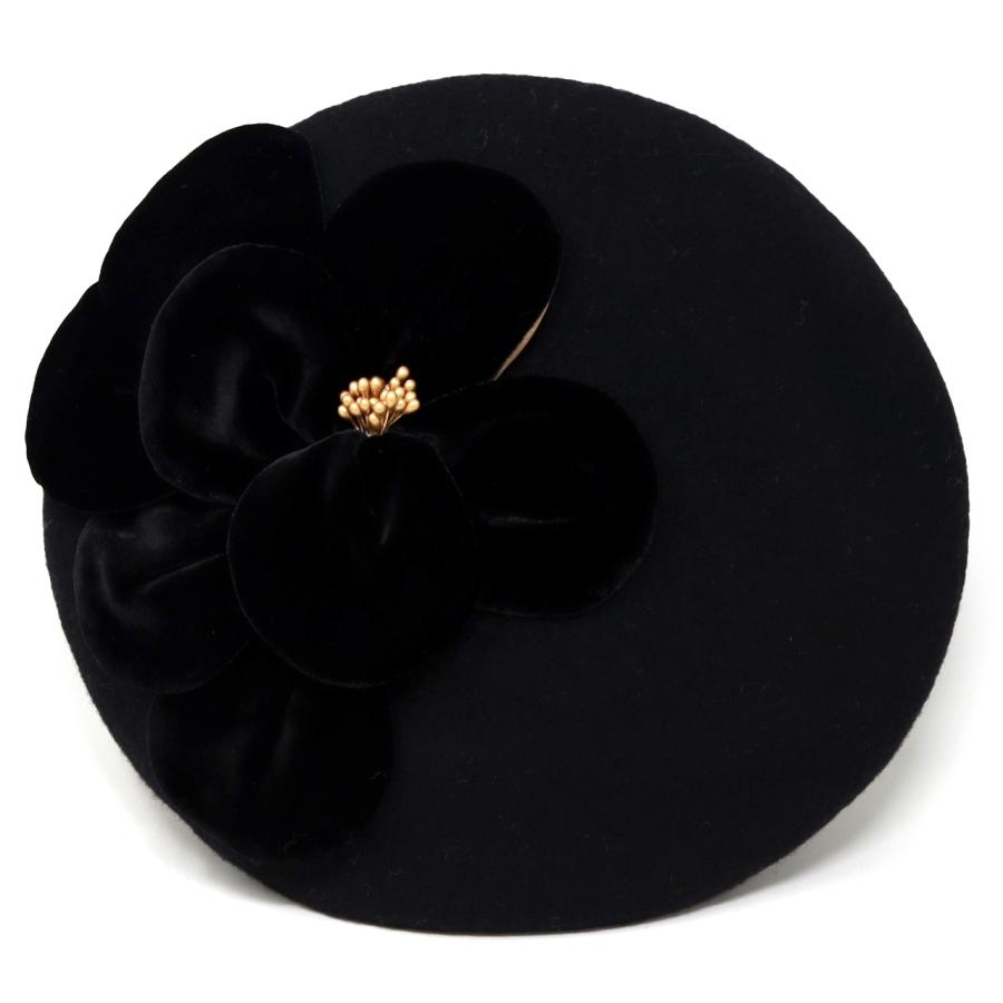 Barairo no Boushi ベレー 帽子 レディース 秋冬 ネコ ベレー帽 バラ色