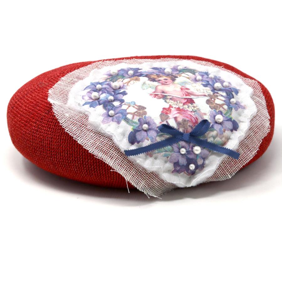 Barairo no Boushi ベレー帽 レディース アンティークモチーフ