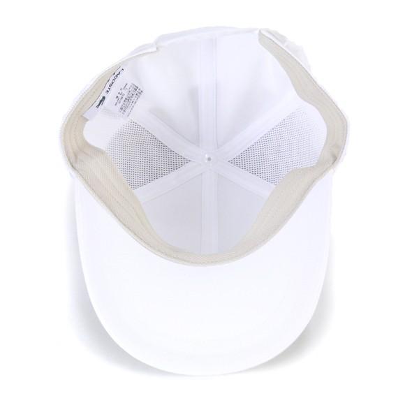 春夏 メッシュキャップ メンズ LACOSTE 帽子 キャップ ラコステ CAP ツイル インターロックウォーター/白 ホワイト｜elehelm-hatstore｜06