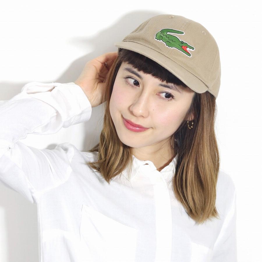 LACOSTE（ラコステ） 6方キャップ カツラギ ウォッシュ加工 CAP