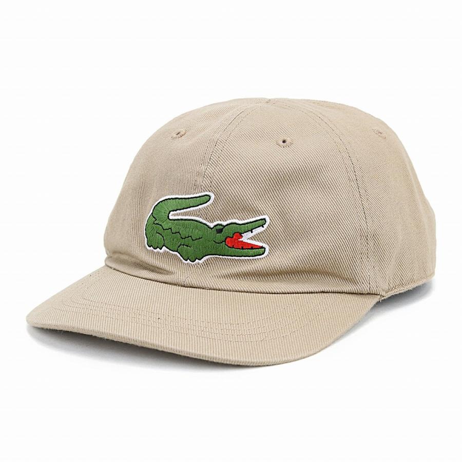 LACOSTE（ラコステ） 6方キャップ カツラギ ウォッシュ加工 CAP