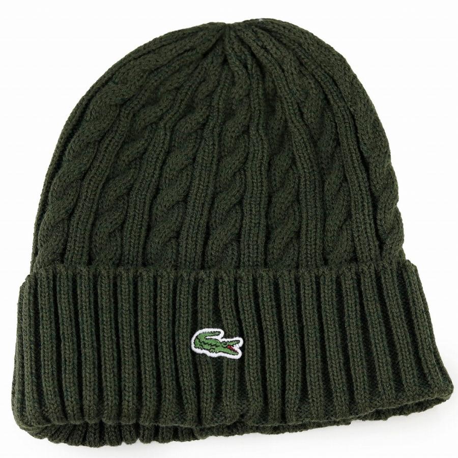 LACOSTE（ラコステ） 日本製 ニット帽 紳士 ニットワッチ レディース