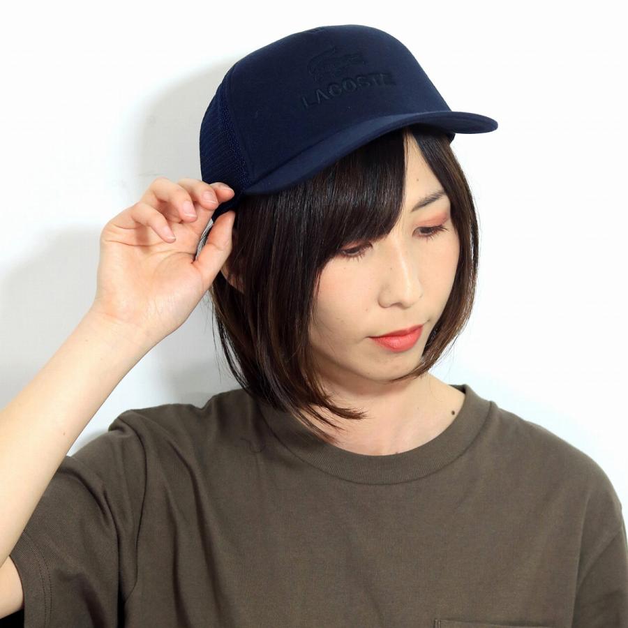 ブランド キャップ ラコステ メッシュキャップ メンズ キャップ ラコステ レディースキャップ 春 夏 涼しい サイズ調整 10代 代 30代 40 代 紺 ネイビー 父の日 L1135 013 Elehelm帽子通販専門店 通販 Yahoo ショッピング