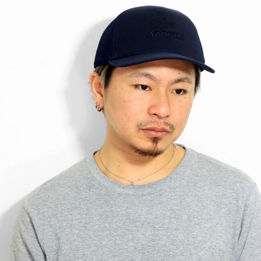 ブランド キャップ ラコステ メッシュキャップ メンズ キャップ ラコステ レディースキャップ 春 夏 涼しい サイズ調整 10代 代 30代 40 代 紺 ネイビー 父の日 L1135 013 Elehelm帽子通販専門店 通販 Yahoo ショッピング
