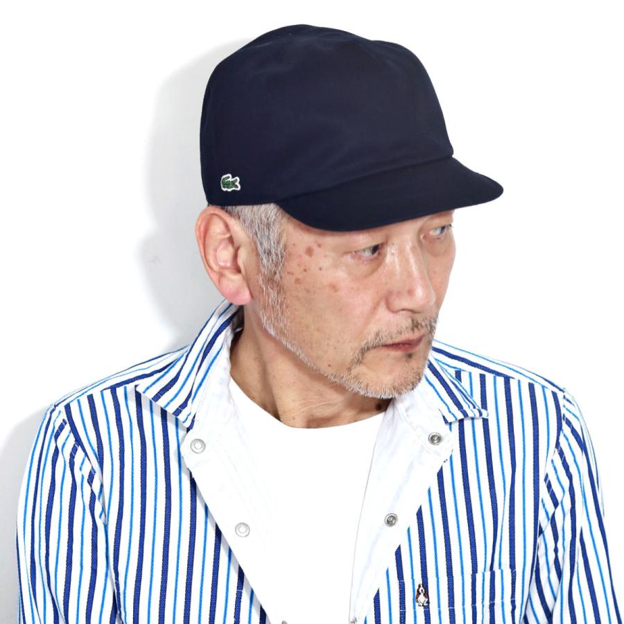 ラコステ キャップ リバーシブル 6パネルキャップ メンズ Lacoste 帽子 ツイル 綿100 無地 チェック柄 レディース 短めのつば 58cm 紺 チェック ネイビー L1145 013 Elehelm帽子通販専門店 通販 Yahoo ショッピング