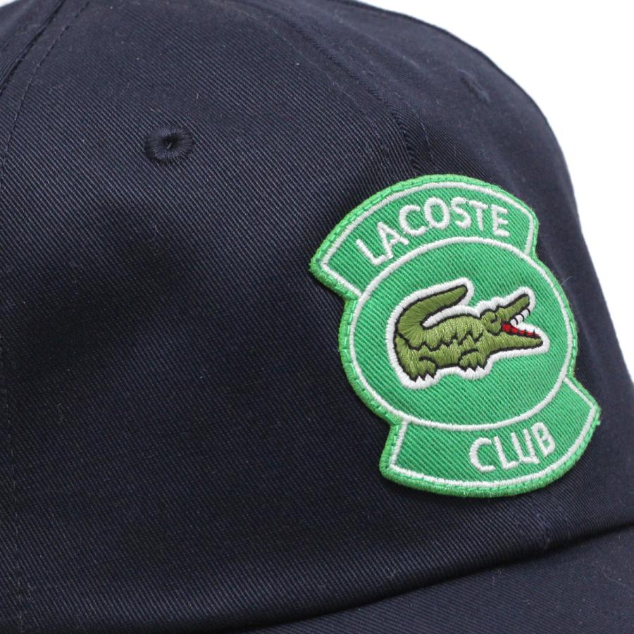 LACOSTE（ラコステ） キャップ コットンツイル ワッペン レトロ テニス