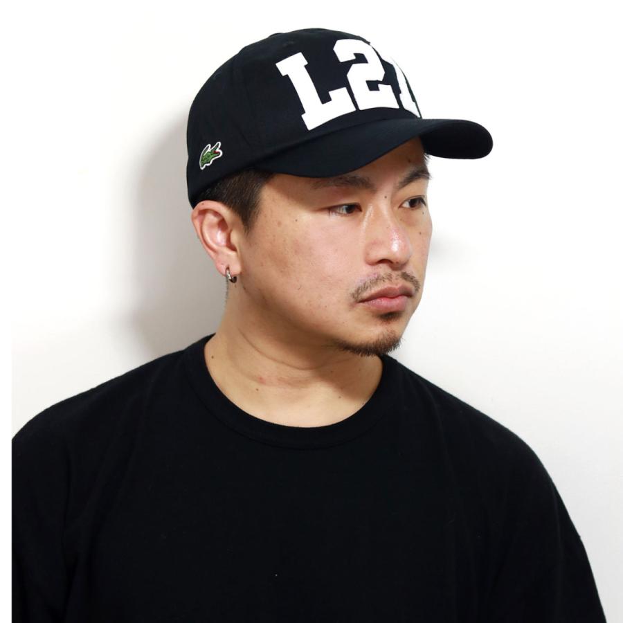 LACOSTE（ラコステ） キャップ ブランド ツイル ワッペン ロゴ ルネ