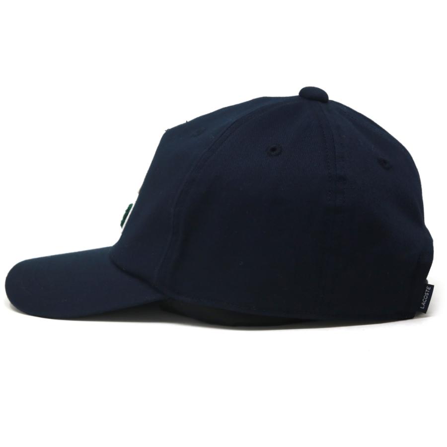 LACOSTE ラコステ キャップ ワッペン 帽子 コットン メンズ ロゴ