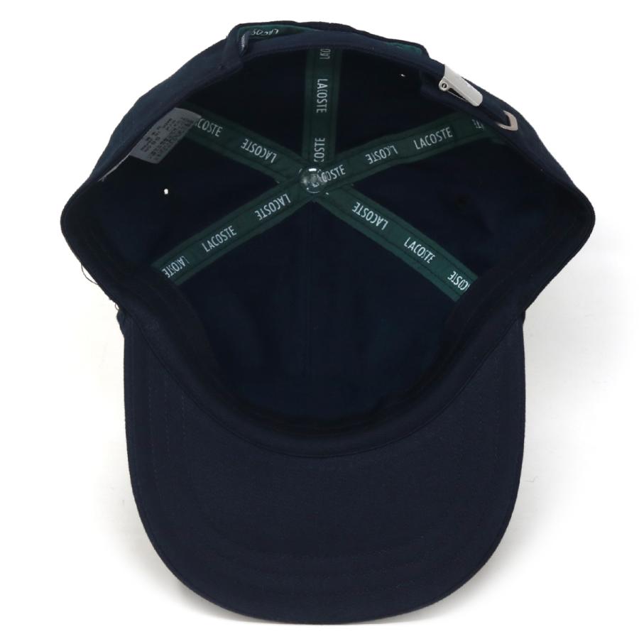 LACOSTE ブラック ベースボールキャップ 新品 LACOSTE 黒 ベースボールキャップ 新品 ラコステ 帽子 ブラック