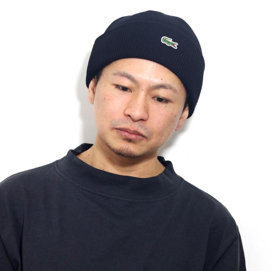 LACOSTE ラコステ　ニット帽 100% Baby Alpaca LACOSTE ラコステ ニット帽 100% Baby Alpaca