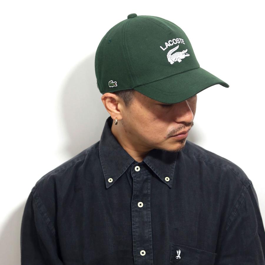 LACOSTE（ラコステ） キャップ メンズ フランネル 秋冬 キャップ 防寒 